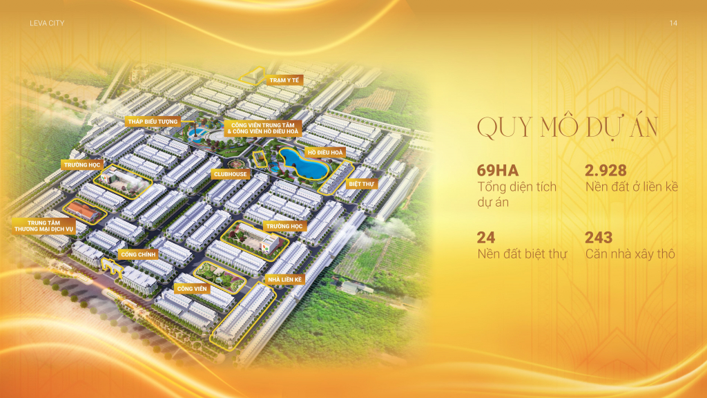 Leva City Mặt Bằng